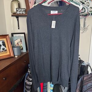 Old Navy Charcoal Knit Pullover